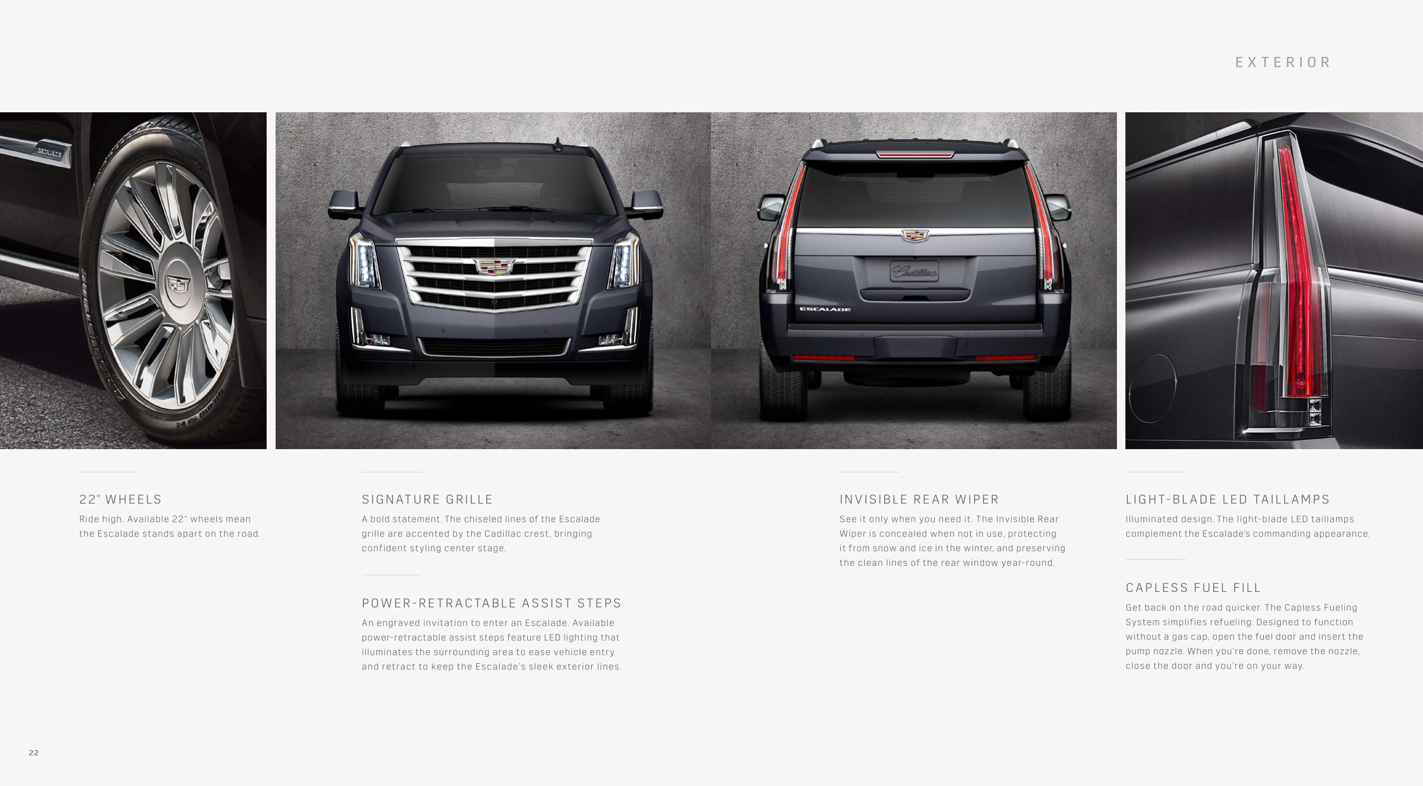 2016 Cadillac Escalade Brochure Page 6